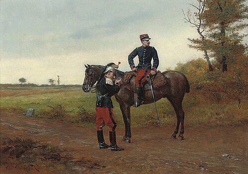 La cigarette, 1900, Étienne Berne-Bellecour