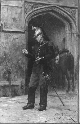 Hussar, 1878, Étienne Berne-Bellecour