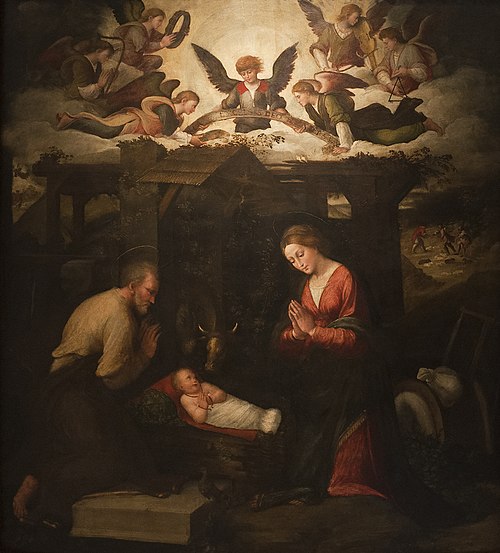 Nativité, 1550, Biagio Pupini