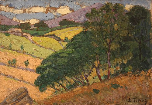 Environs de Collioure, 1900, Étienne Terrus