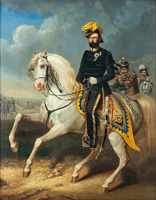 Karl XV, King of Sweden and Norway, 1860, Charles-Frédéric Kiörboe