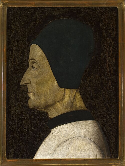 Portrait of Lorenzo Giustiniani, 1465, Gentile Bellini