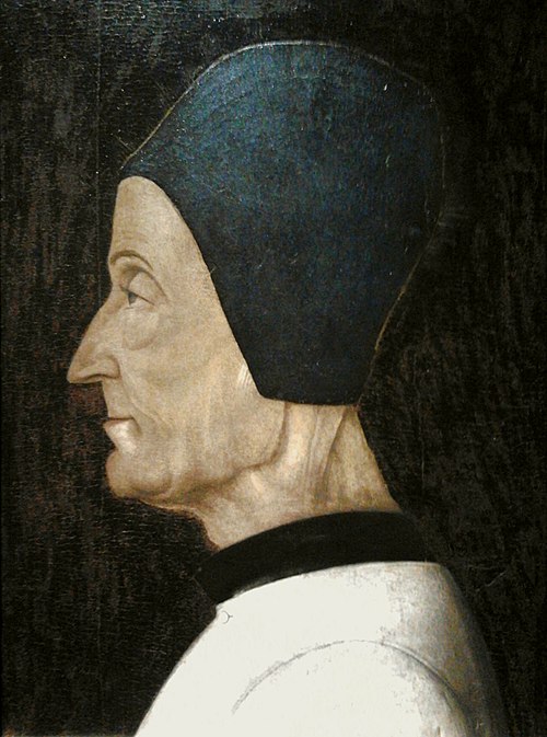 Portrait de Lorenzo Giustiniani, 1465, Gentile Bellini
