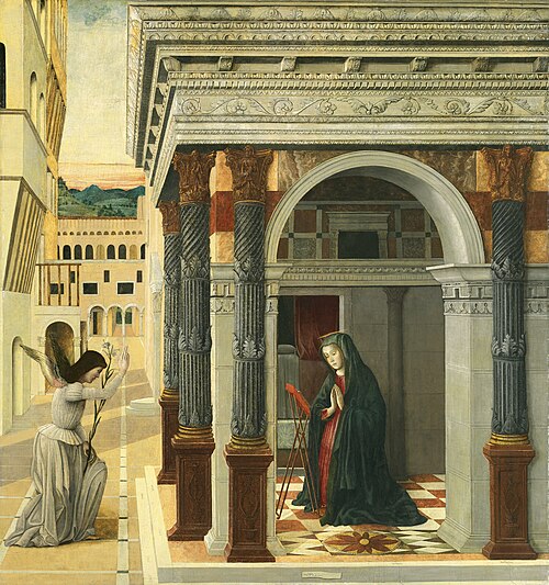 L'Annonciation, 1465, Gentile Bellini