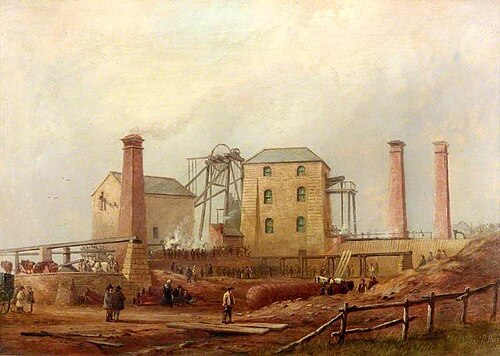 Hartley Colliery after the Disaster, 1869, Thomas Hair