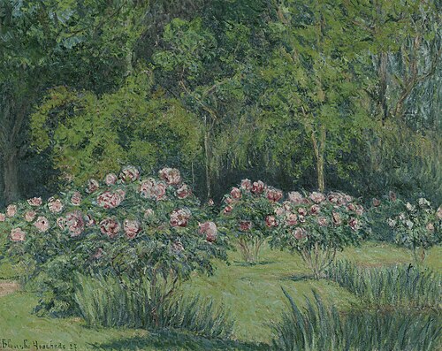 The Garden at Giverny, , Blanche Hoschedé
