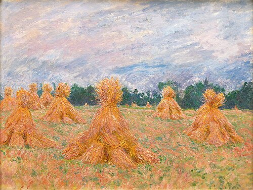 La Moisson, 1885, Blanche Hoschedé