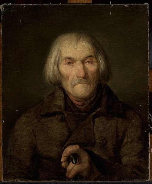 Portrait of an old man, , Aleksander Rycerski