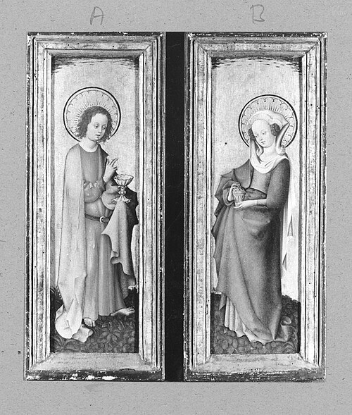 St. John + St. Magdaline, 1435, Stefan Lochner