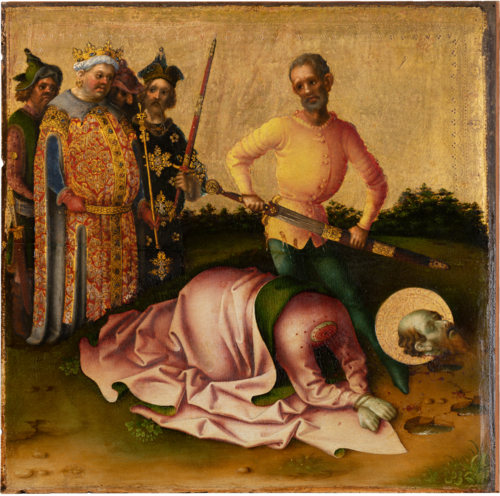 Martyrdom of the Apostles: Martyrdom of St Paul, 1500, Stefan Lochner