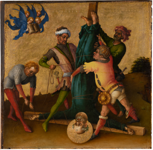 Martyrdom of the Apostles: Martyrdom of Saint Peter, 1500, Stefan Lochner