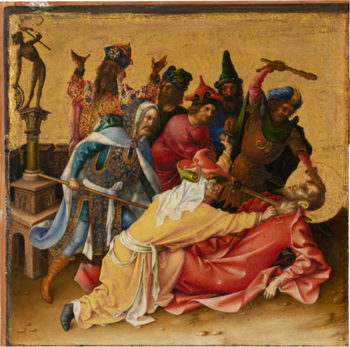 Martyrdom of the Apostles: Martyrdom of Saint Thomas, 1500, Stefan Lochner