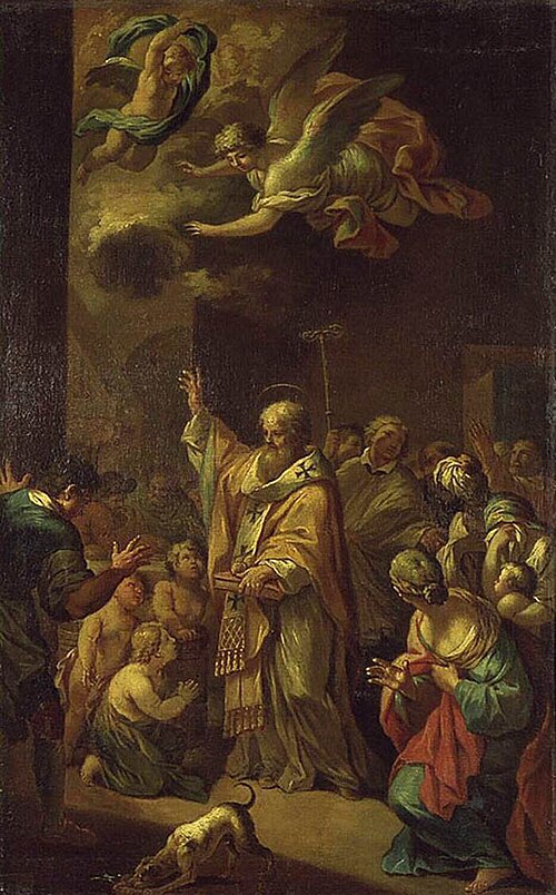 Saint Nicolas ressuscitant les enfants, 1650, Bon Boullogne