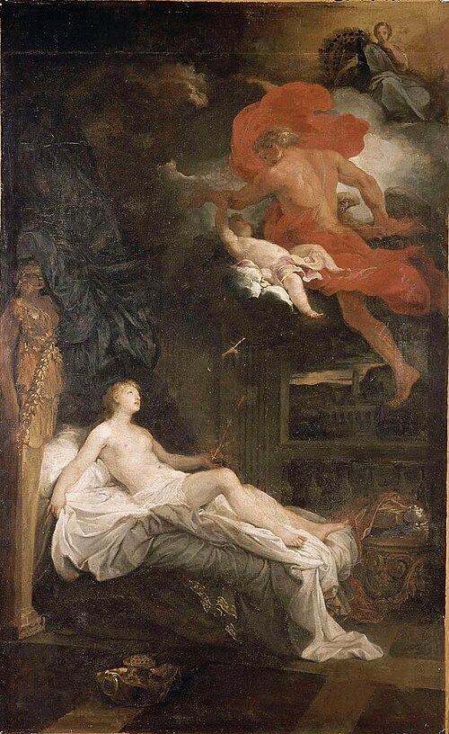 Jupiter et Sémélé, 1700, Bon Boullogne