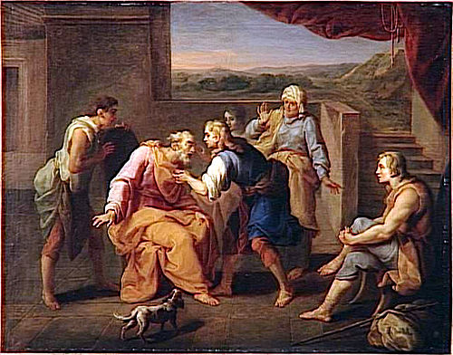 Return of Jephthae, , Bon Boullogne