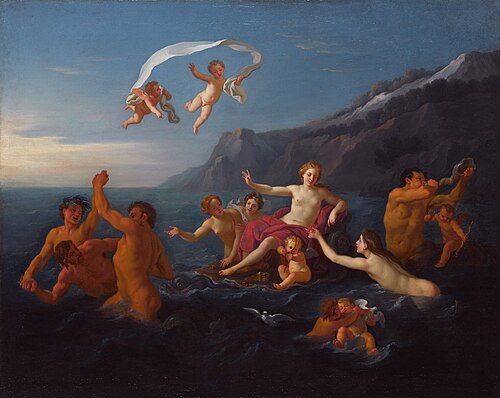 La Naissance de Vénus, 1650, Bon Boullogne
