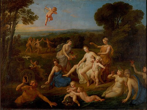 La Toilette de Vénus, 1700, Bon Boullogne
