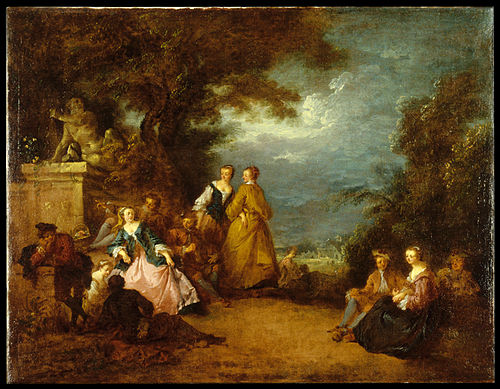 Fête Champêtre, 1730, Bonaventure de Bar