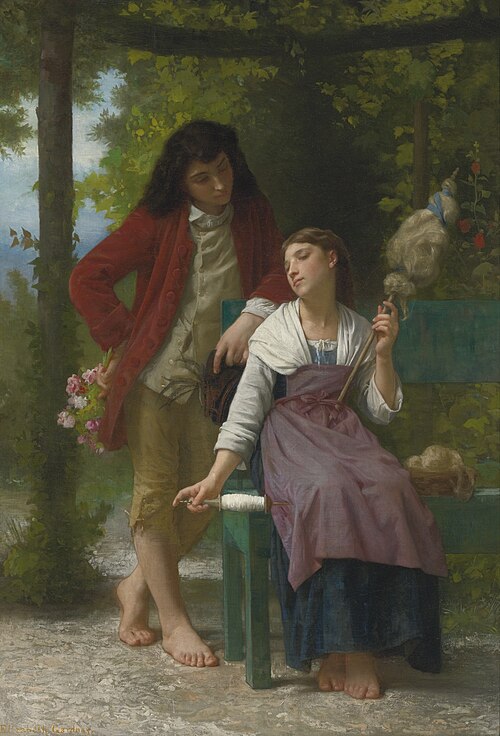 Before the Engagement, , Elizabeth Jane Gardner Bouguereau