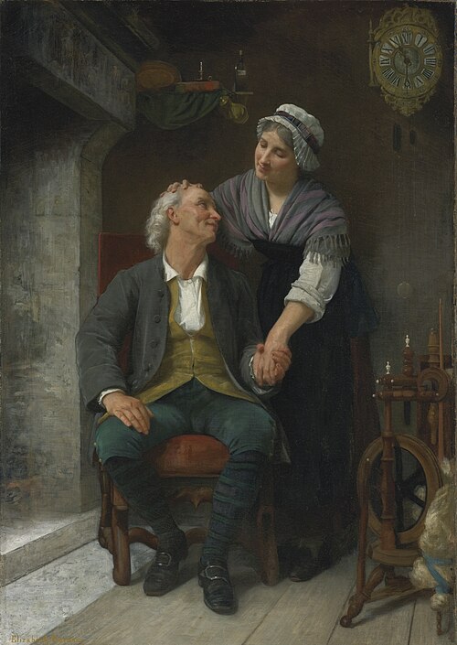 After the Engagement, , Elizabeth Jane Gardner Bouguereau