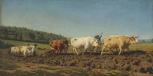 Labourage nivernais, 1868, Elizabeth Jane Gardner Bouguereau