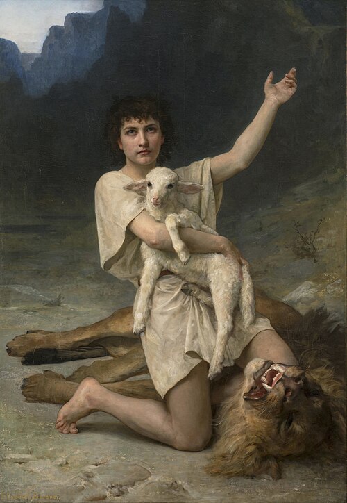 The Shepherd David, 1895, Elizabeth Jane Gardner Bouguereau