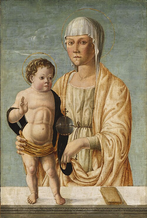 Vierge à l'enfant, , Bono da Ferrara
