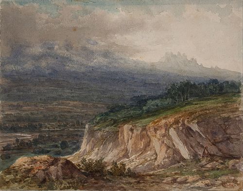 Landscape, 1875, Lluís Rigalt