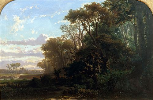 Landscape with Woods, 1866, Lluís Rigalt
