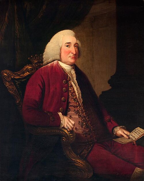 Thomas Hay, 9th Earl of Kinnoull, 1710 - 1787. Statesman, , David Martin