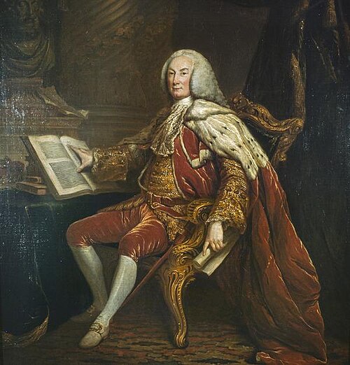 William Murray, 1st Earl of Mansfield, 1705 - 1793. Lord Chief Justice, 1777, David Martin