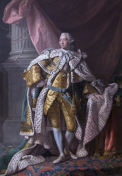 King George III (1738–1820), 1766, David Martin