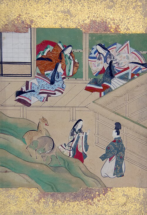 Scenes from Tales of Ise (Ise monogatari), 1785, Tosa school