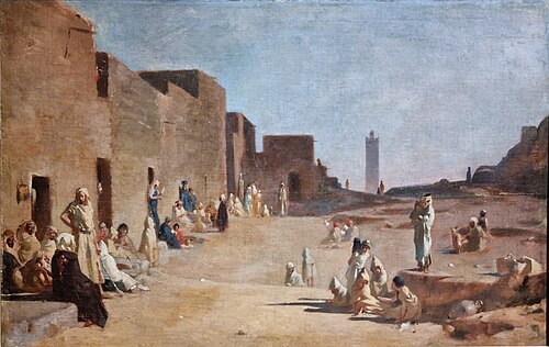Laghouat dans le sud algérien, , Gustave Guillaumet