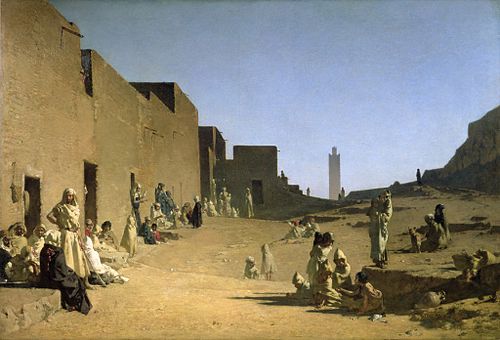Laghouat, Sahara algérien, 1879, Gustave Guillaumet