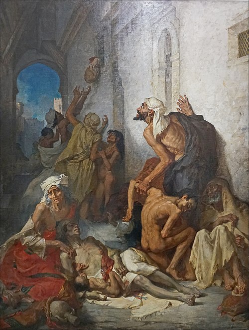 la Famine, 1869, Gustave Guillaumet