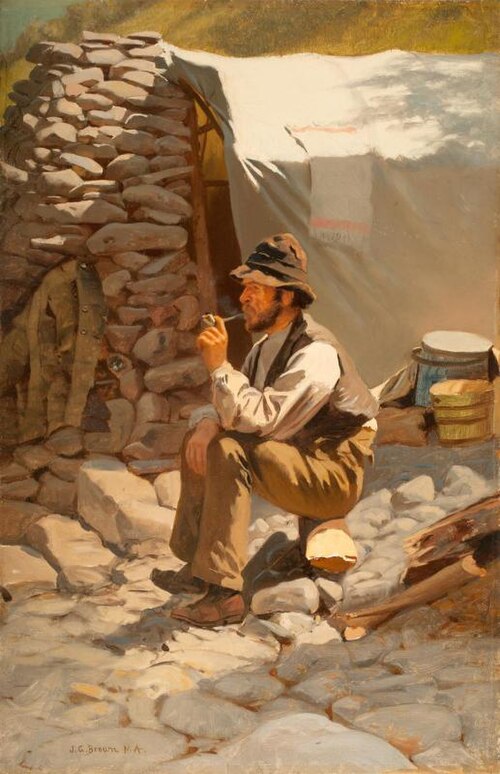 The Prospector, 1879, John George Brown