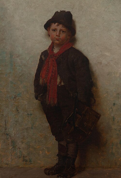 Shoeshine Boy, 1879, John George Brown