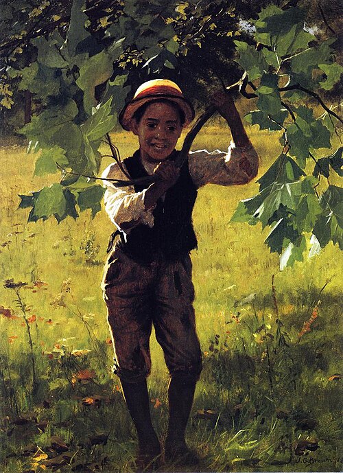 How d’ye, 1877, John George Brown