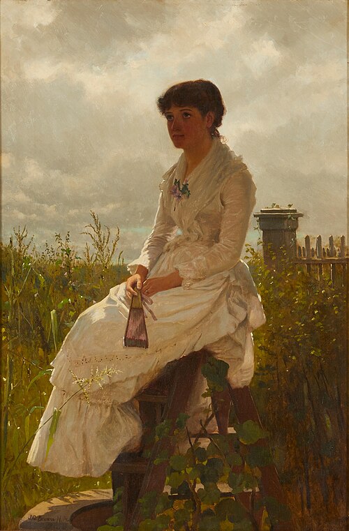 Among the Weeds, 1882, John George Brown