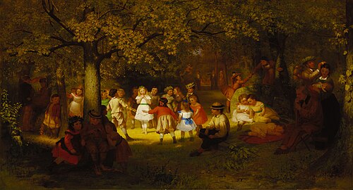 Picnic Party in the Woods, 1872, John George Brown