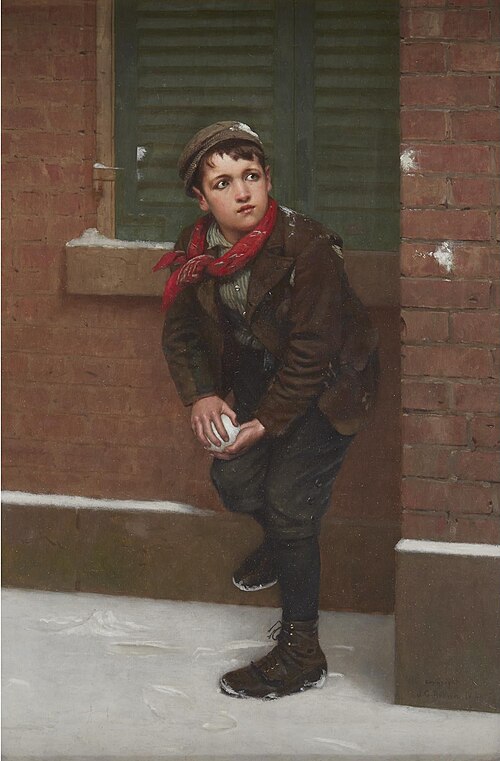 Anticipating the Perfect Moment, 1897, John George Brown