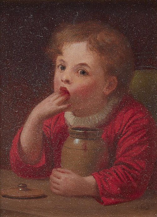 Fingers Before Forks, 1860, John George Brown
