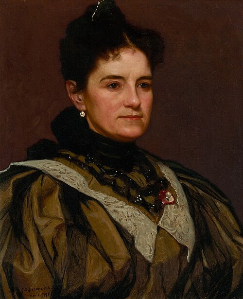 The Artist's Wife, 1895, John George Brown