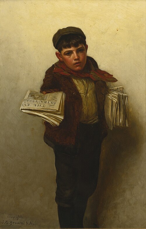 Just out, 1902, John George Brown