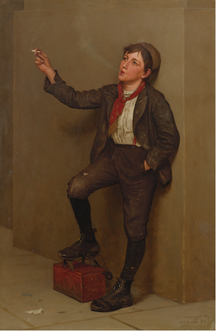 (Taking) a Break, , John George Brown
