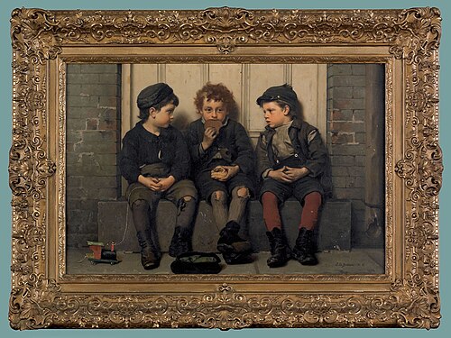 The Monopolist, 1885, John George Brown