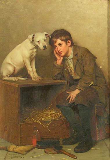 Sympathy, , John George Brown