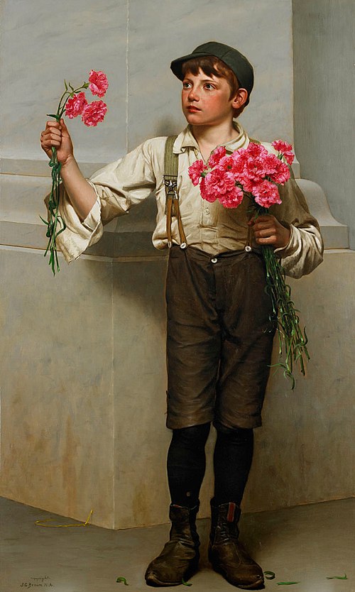 Three For Five, 1890, John George Brown