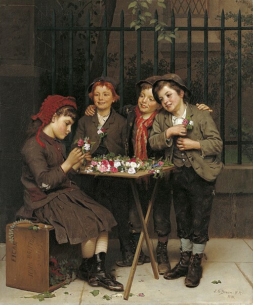 Tough Customers, 1881, John George Brown